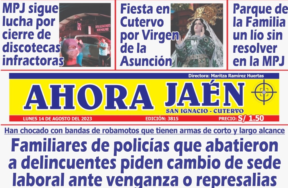 Diario Ahora Jaén bajo competencia del Tribunal de Ética del CPP