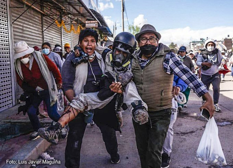 Protestas: un trimestre de agresiones a la prensa